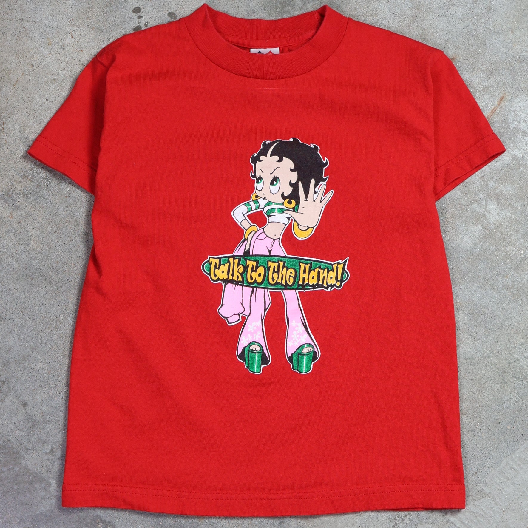 Betty Boop Talk to the Hand T-Shirt 90s (XS)