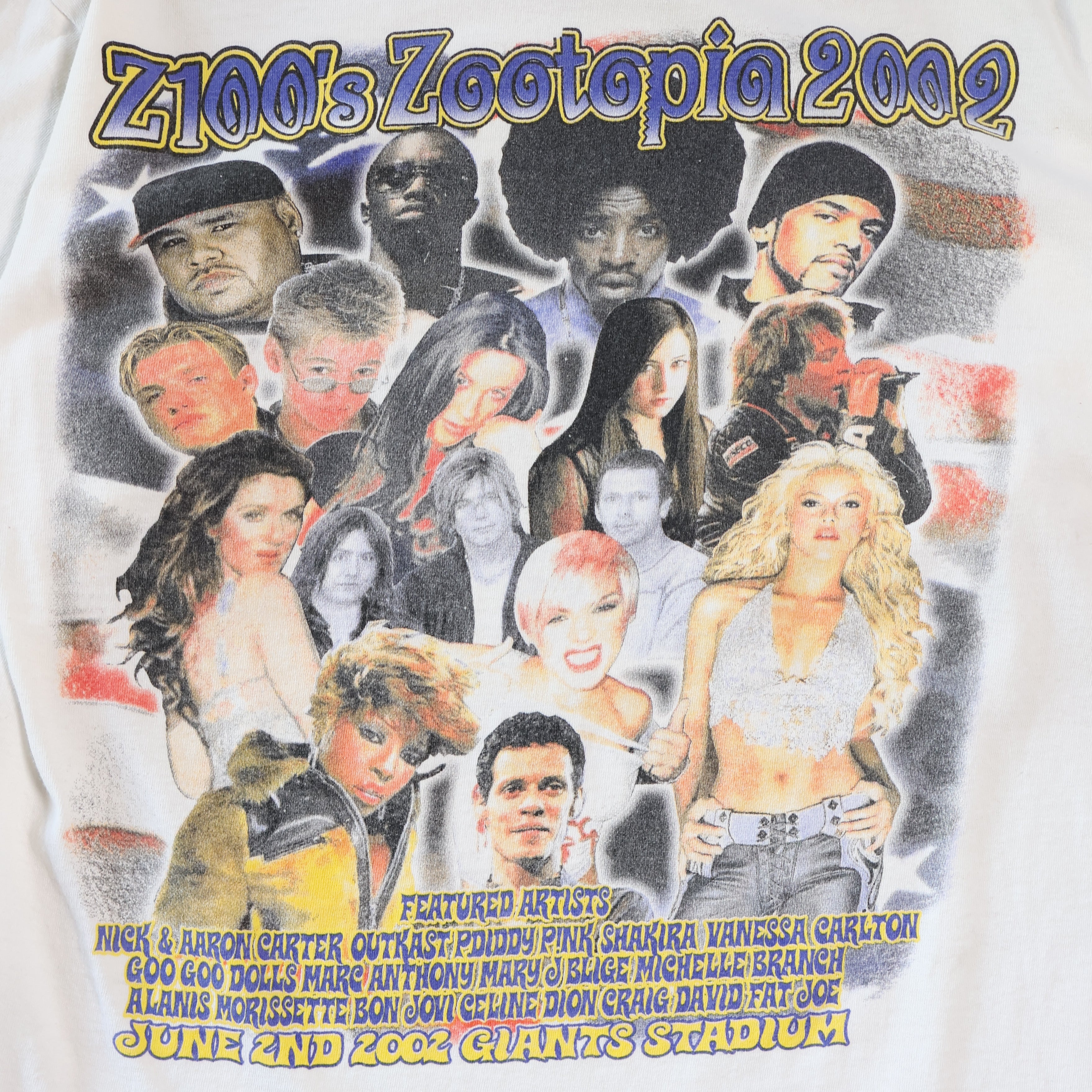 Zootopia Music Festival 2002 T-Shirt (Medium)