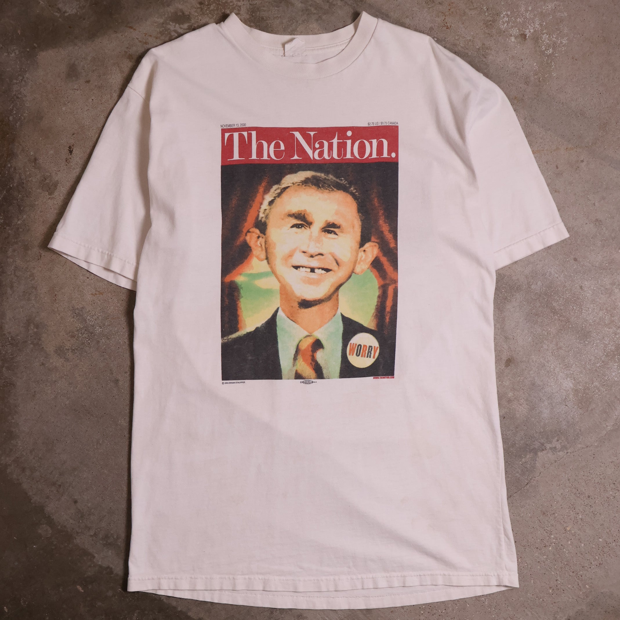 George W. Bush Parody T-Shirt 2000 (XL)