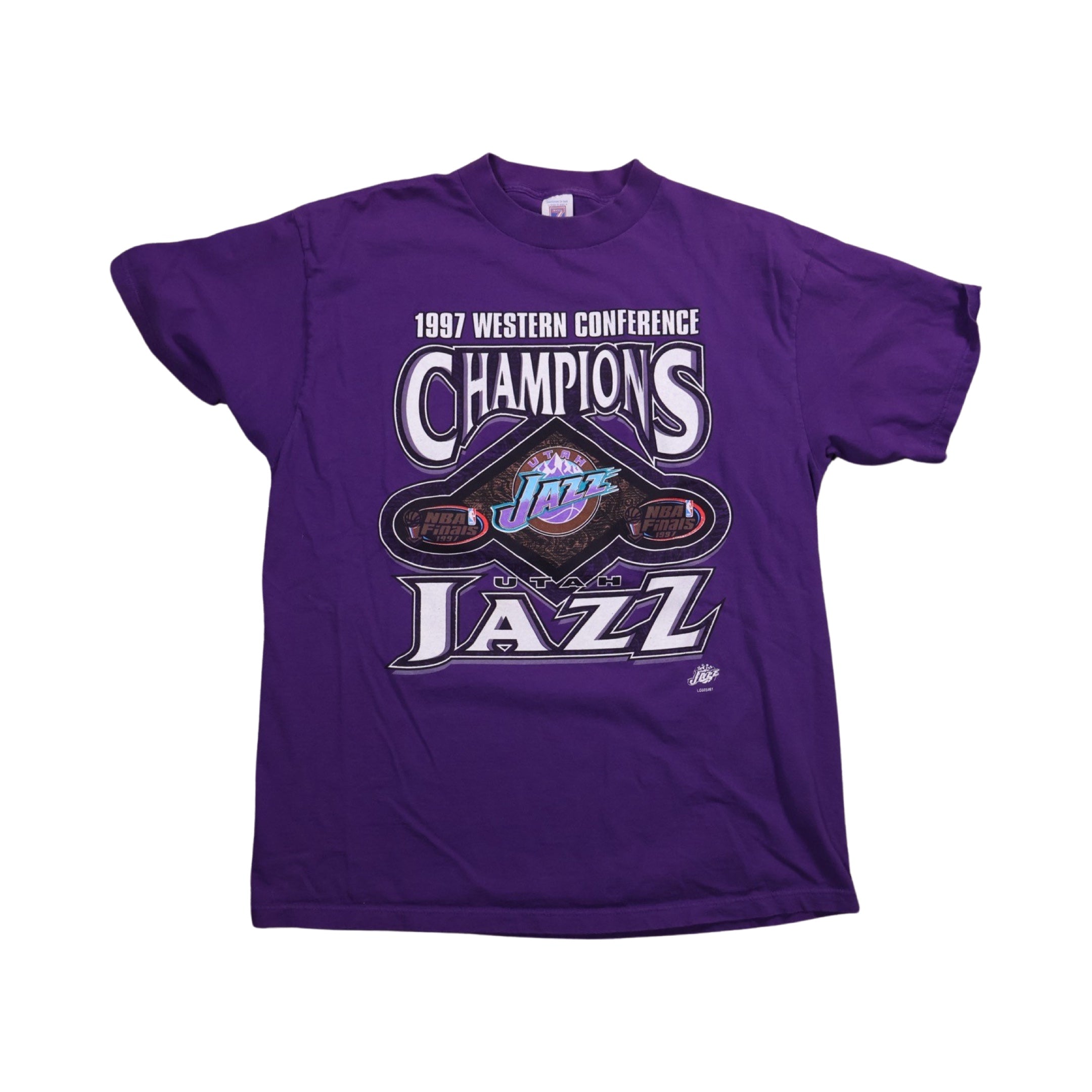 Utah Jazz 1997 Western Conference Champs T-Shirt (XL)