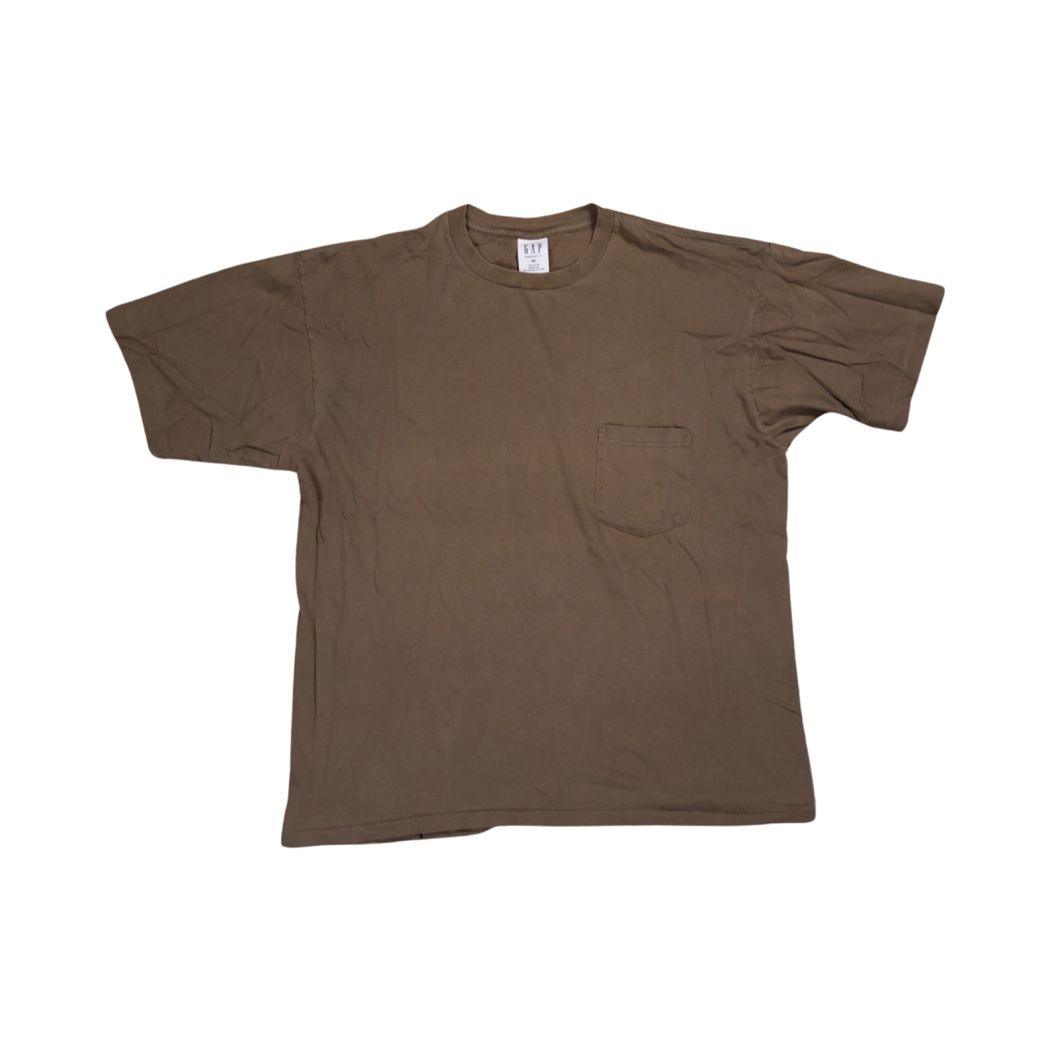Brown GAP 90s Pocket T-Shirt Essential (XL)