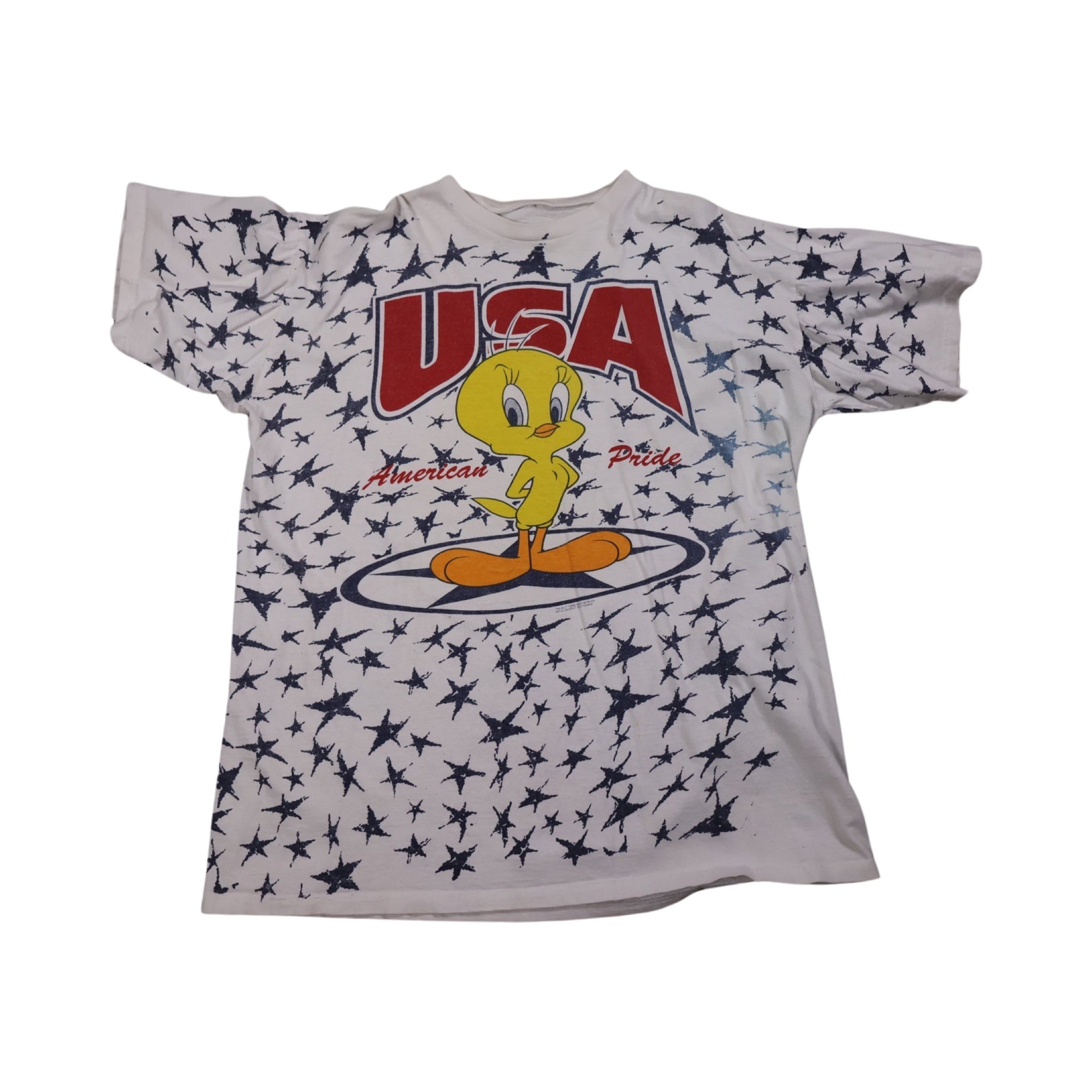Tweety USA All-Over-Print 1996 T-Shirt (XXL)