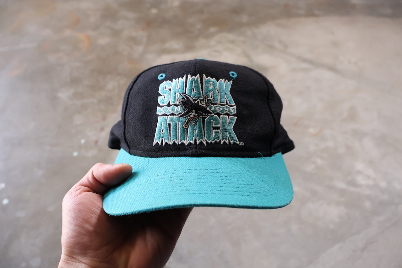 San Jose Sharks 90s Snapback Hat