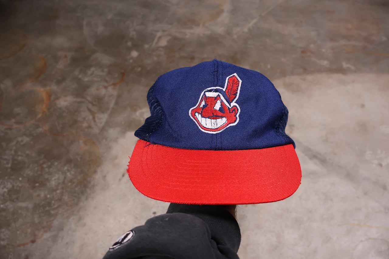 Cleveland Indians 90s Trucker Hat