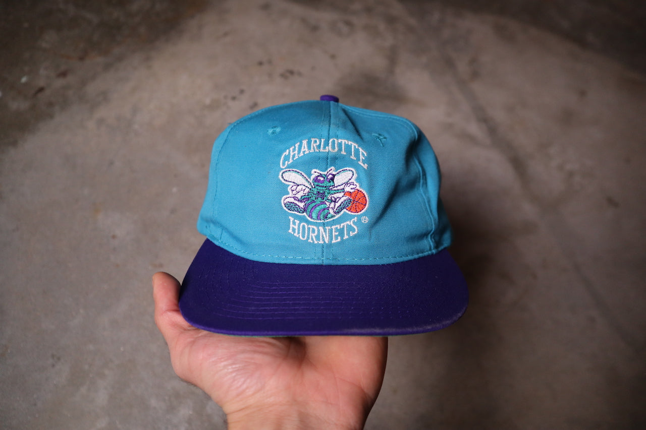 Charlotte Hornets 90s SnapBack Hat