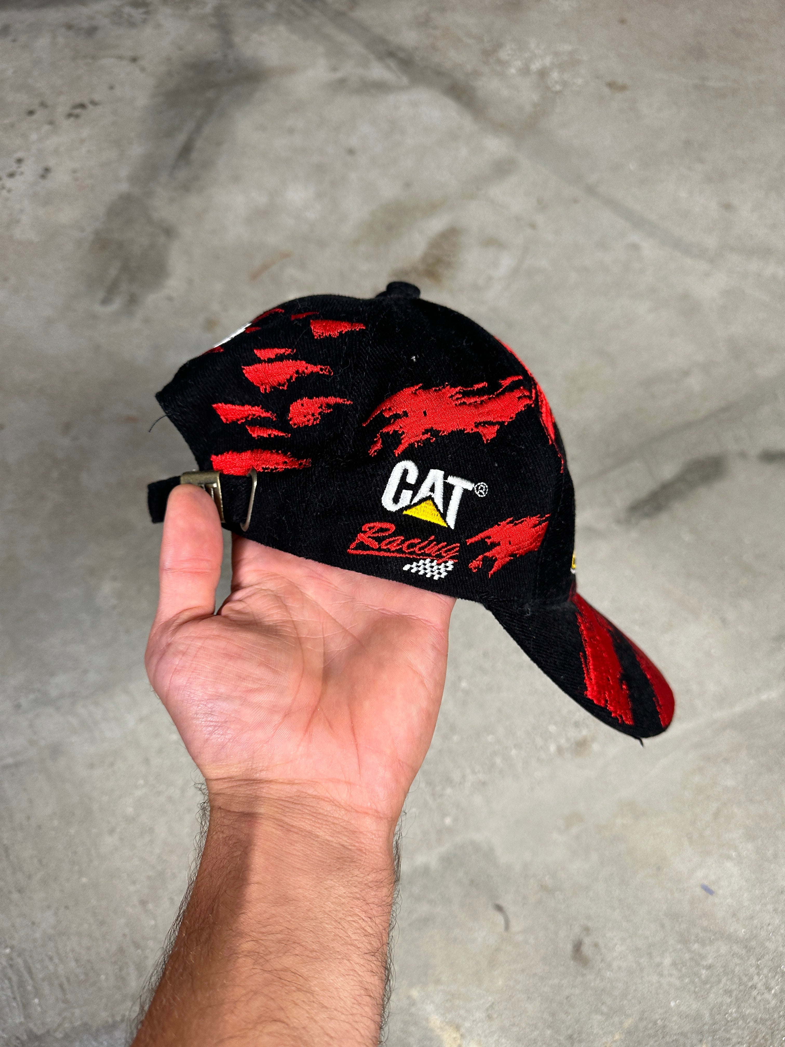 Black Cat Racing Strapback Hat
