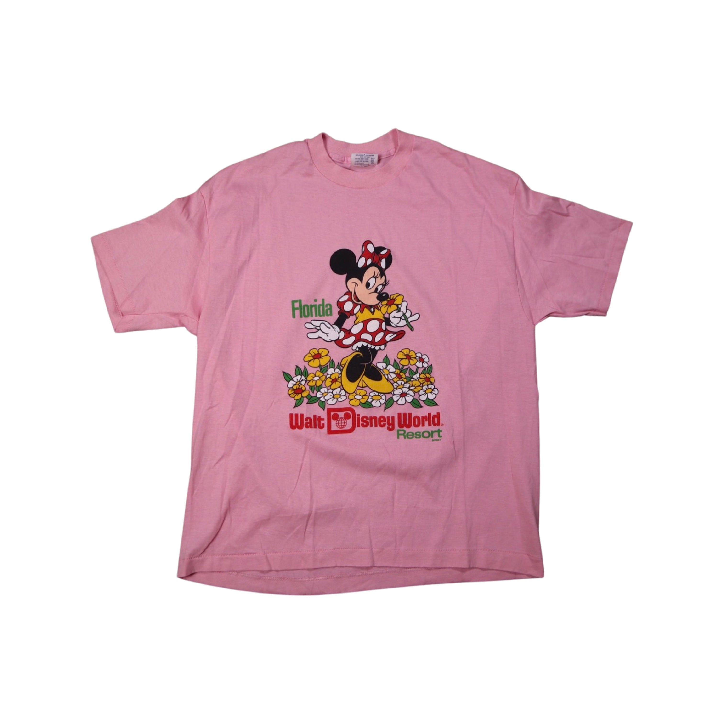 Minnie Mouse Disney World 80s T-Shirt (Large)
