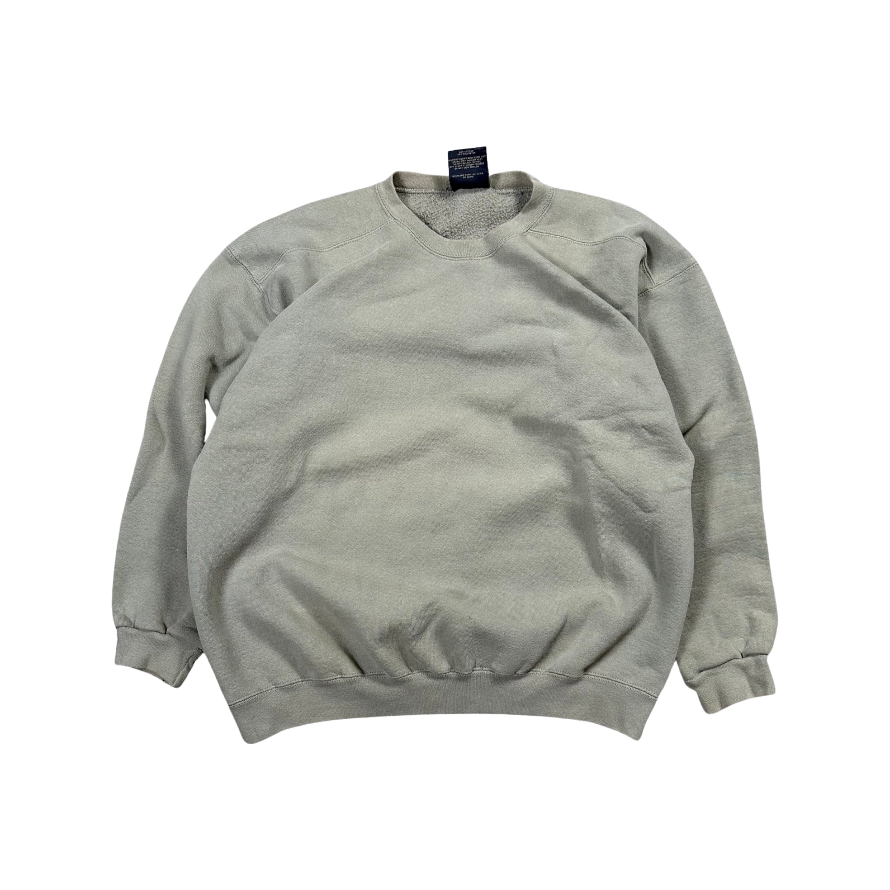 Beige 90s Solid Sweater Essential (XL)