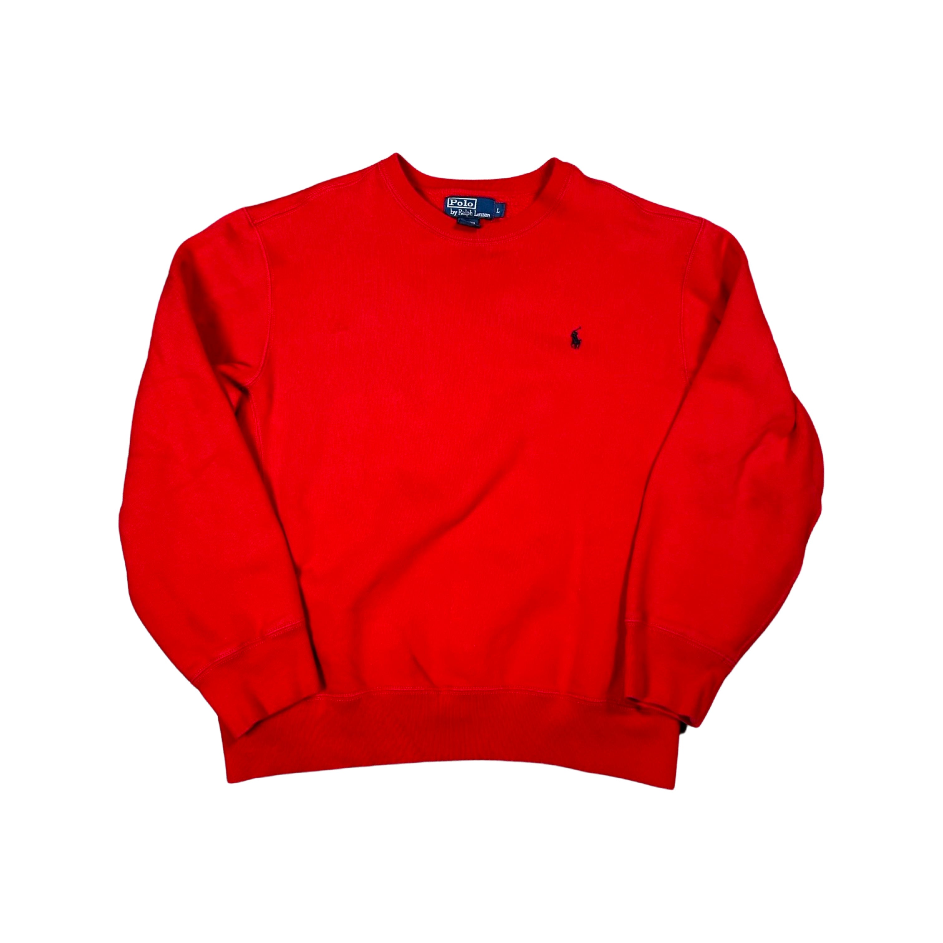 Red Polo Sweater (Medium)