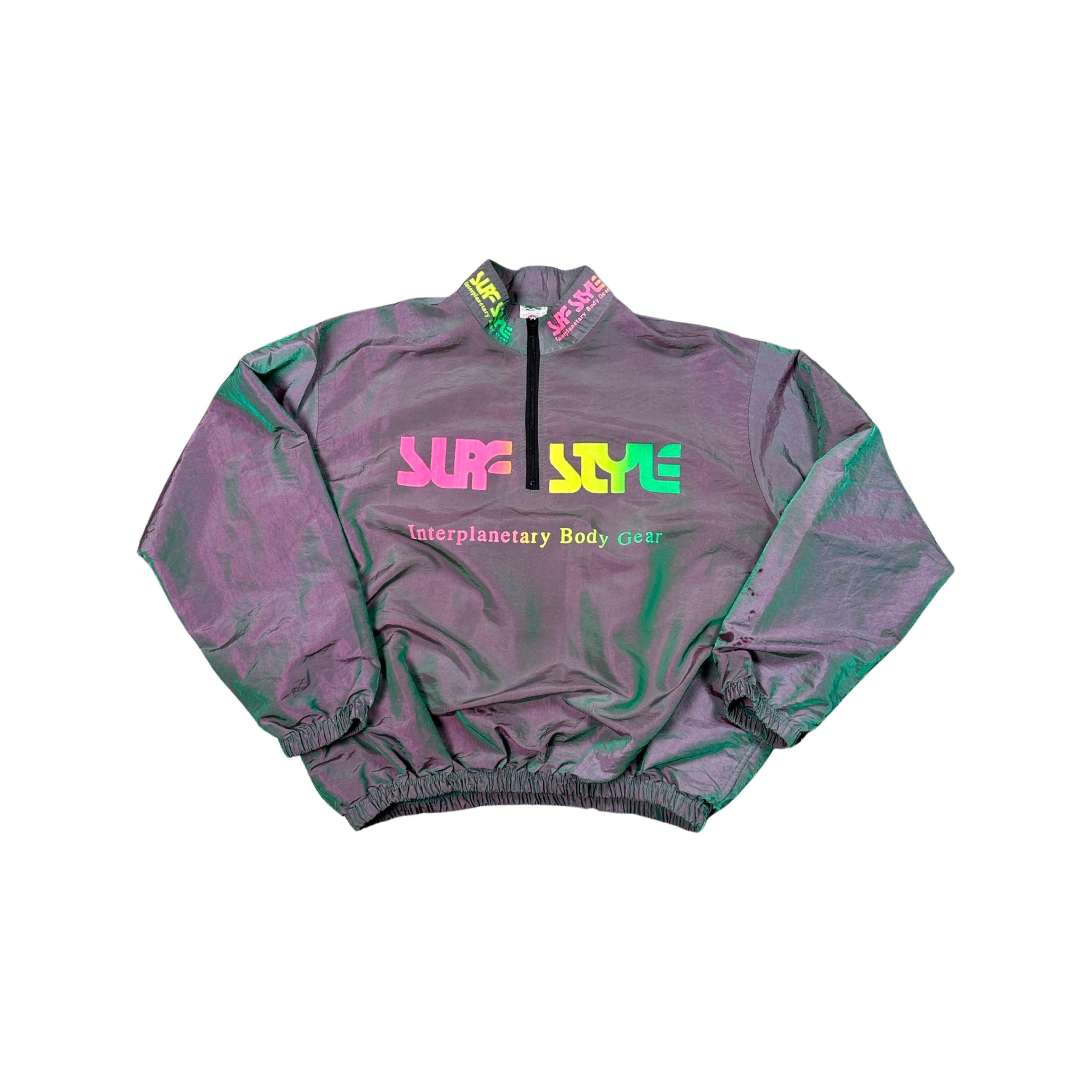 Iridescent Surf Style 90s Jacket (XL)