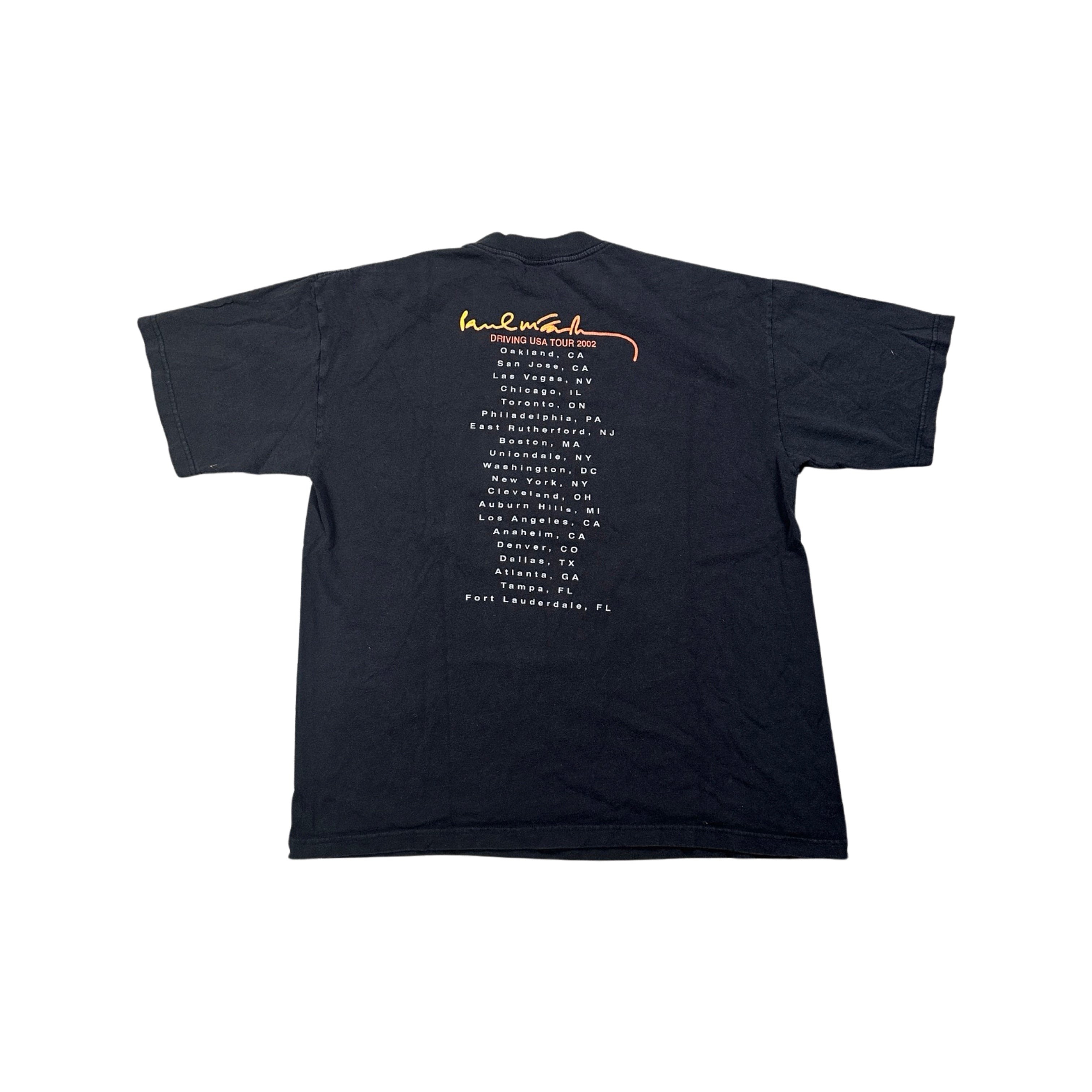 Paul McCartney 2002 Tour T-Shirt (XL)