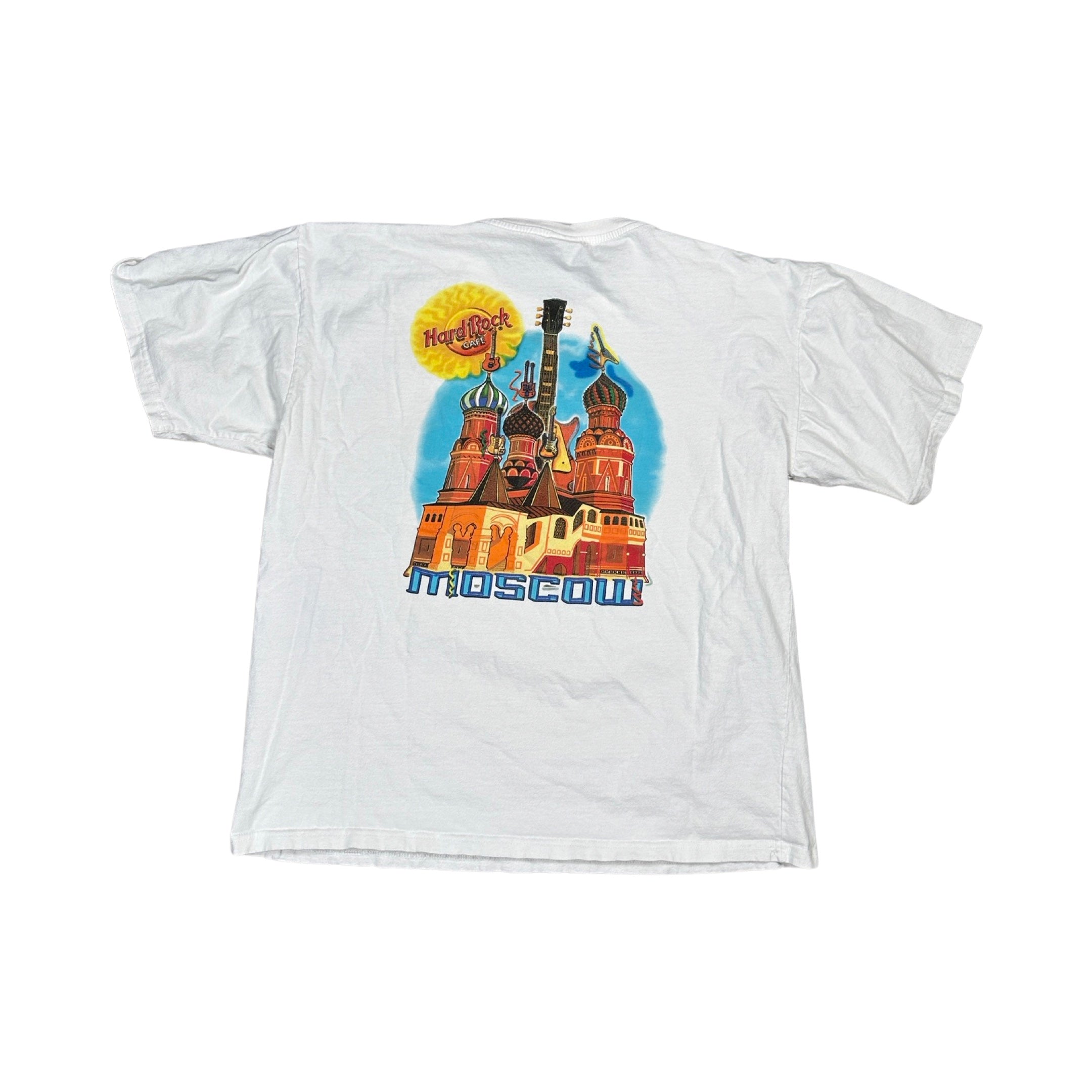 Hard Rock Cafe Moscow 90s T-Shirt (Medium)