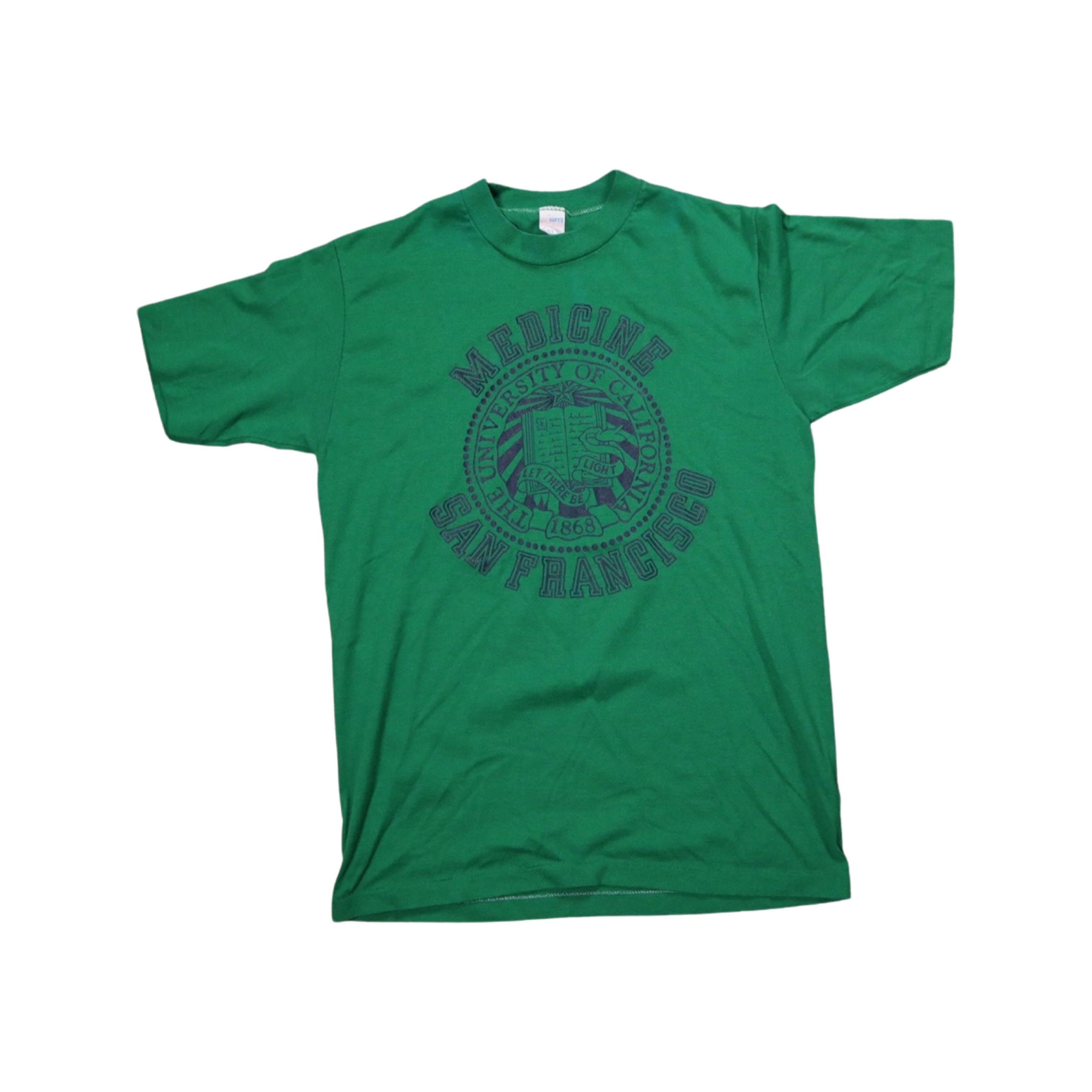 Green San Francisco Medicine 70s T-Shirt Essential (Medium)