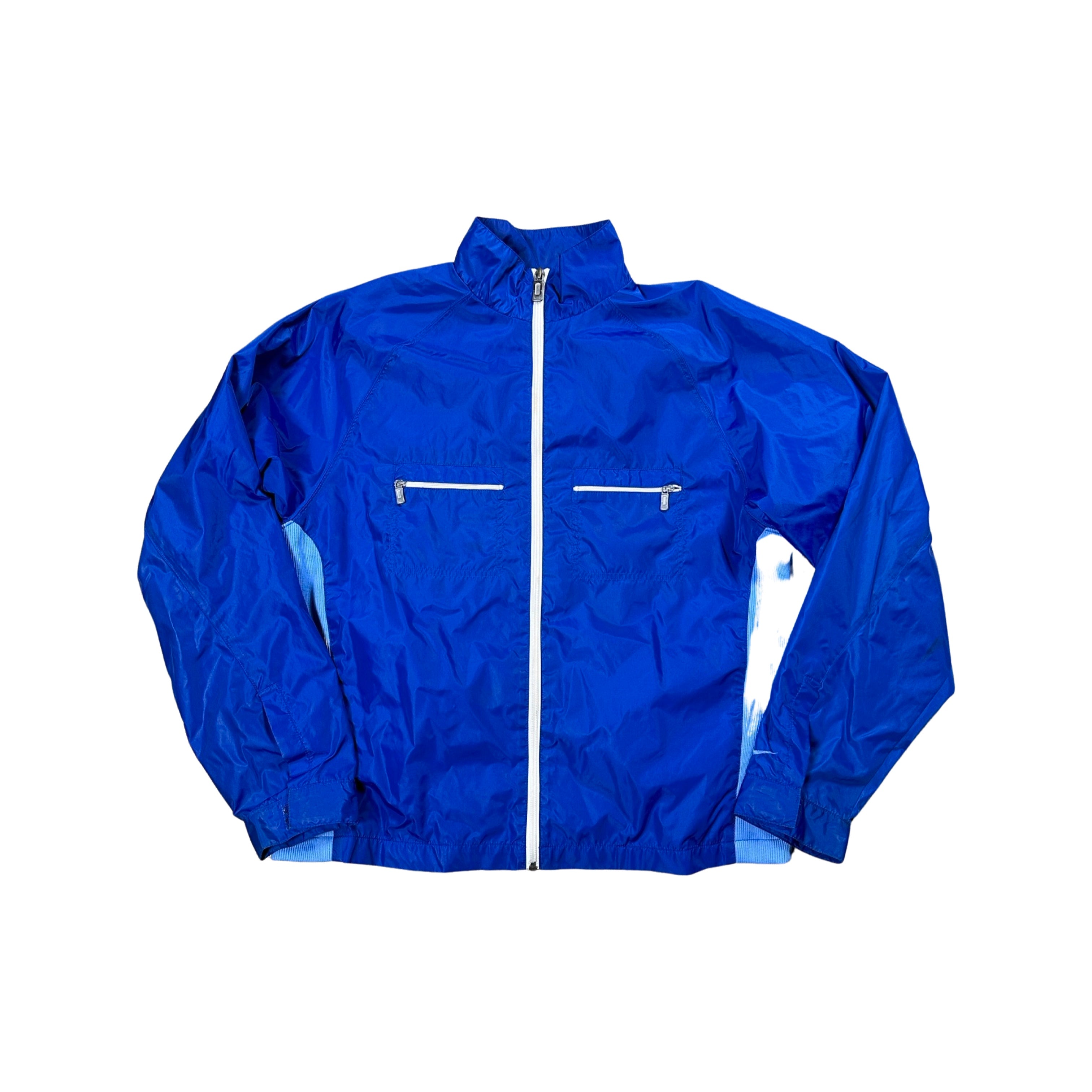 Blue Nike 90s Windbreaker Jacket (Small)