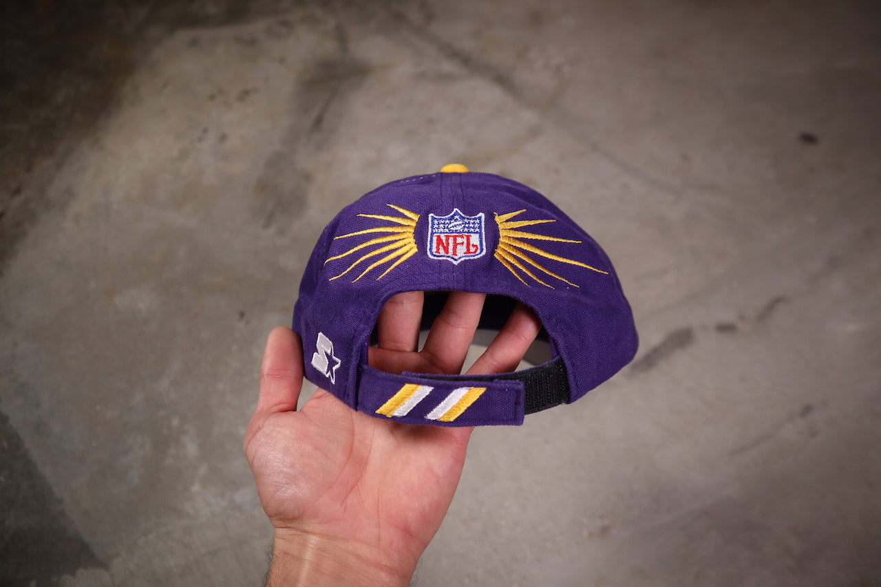 Minnesota Vikings 90s Strapback Hat