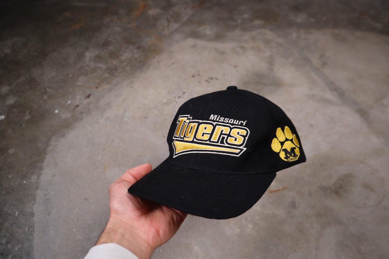 Mizzou Tigers Snapback Hat 90s