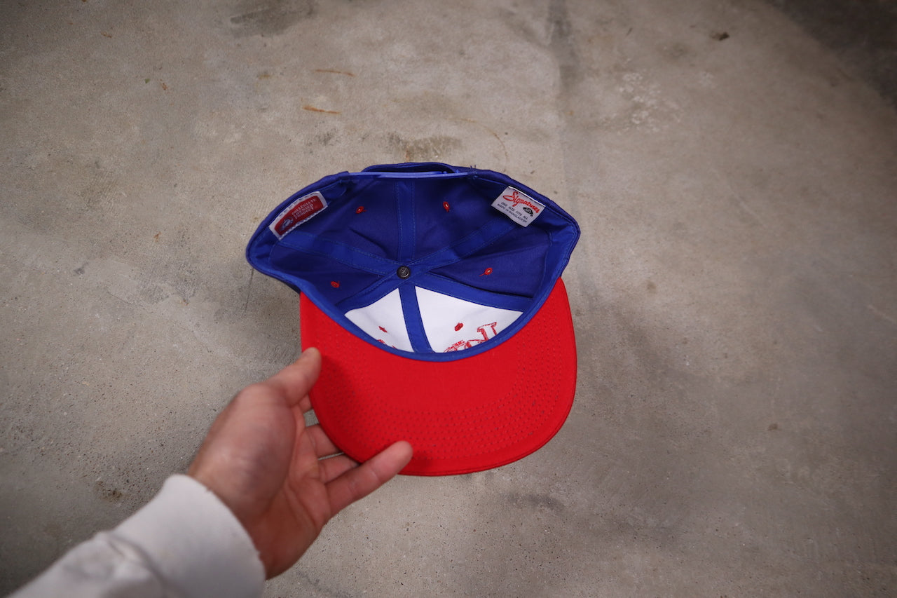 Kansas Jayhawks 90s Snapback Hat