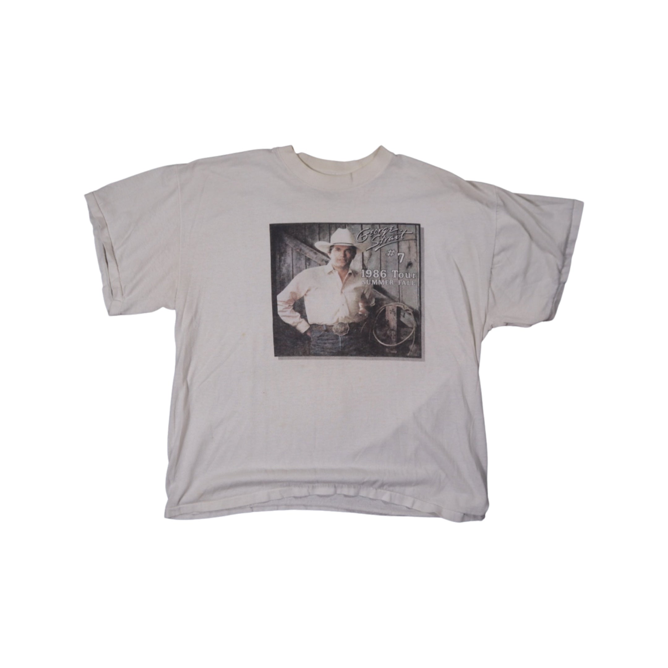 George Strait 1986 Tour T-Shirt Grail (Medium)