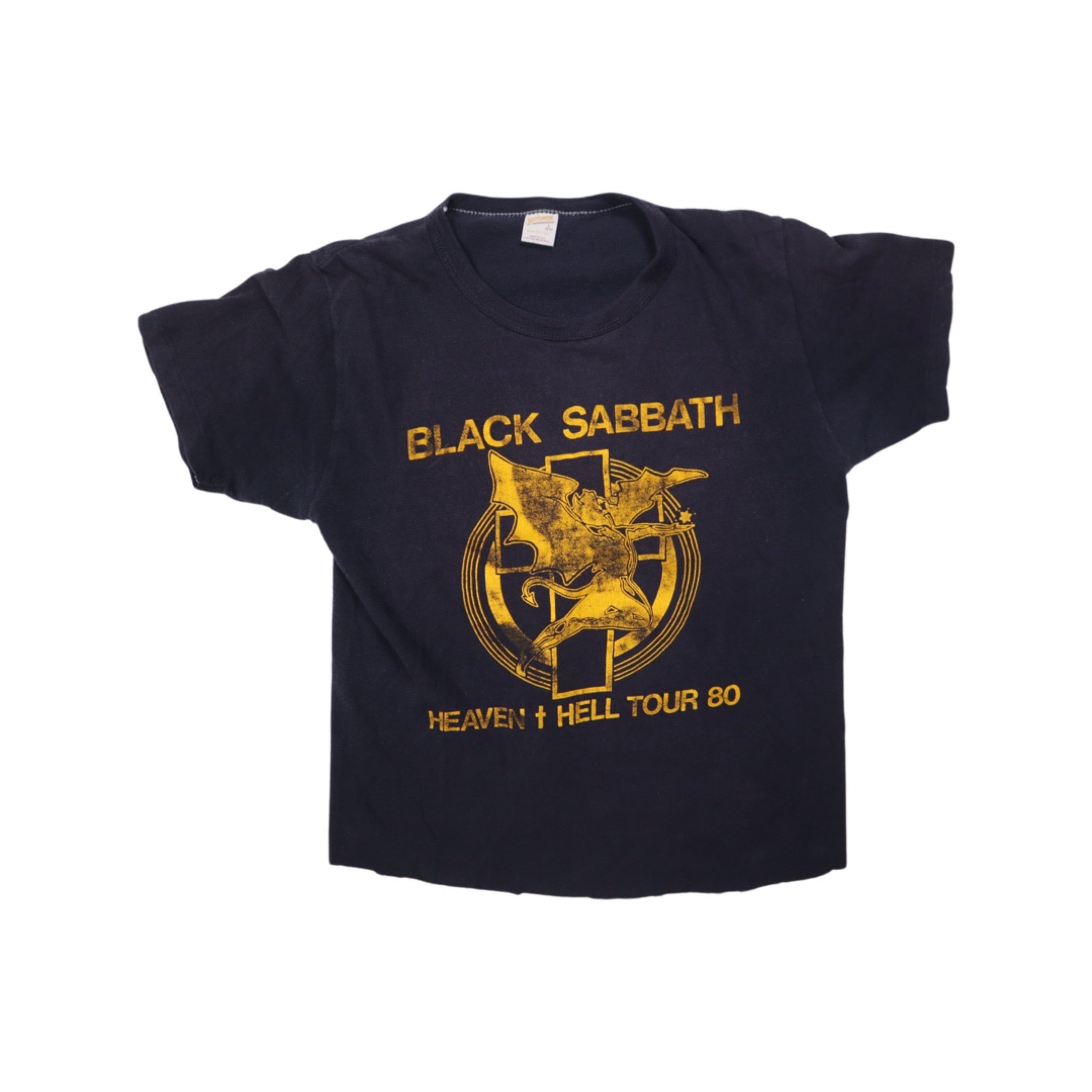 Black Sabbath 1980 Heaven & Hell T-Shirt Grail (Small)