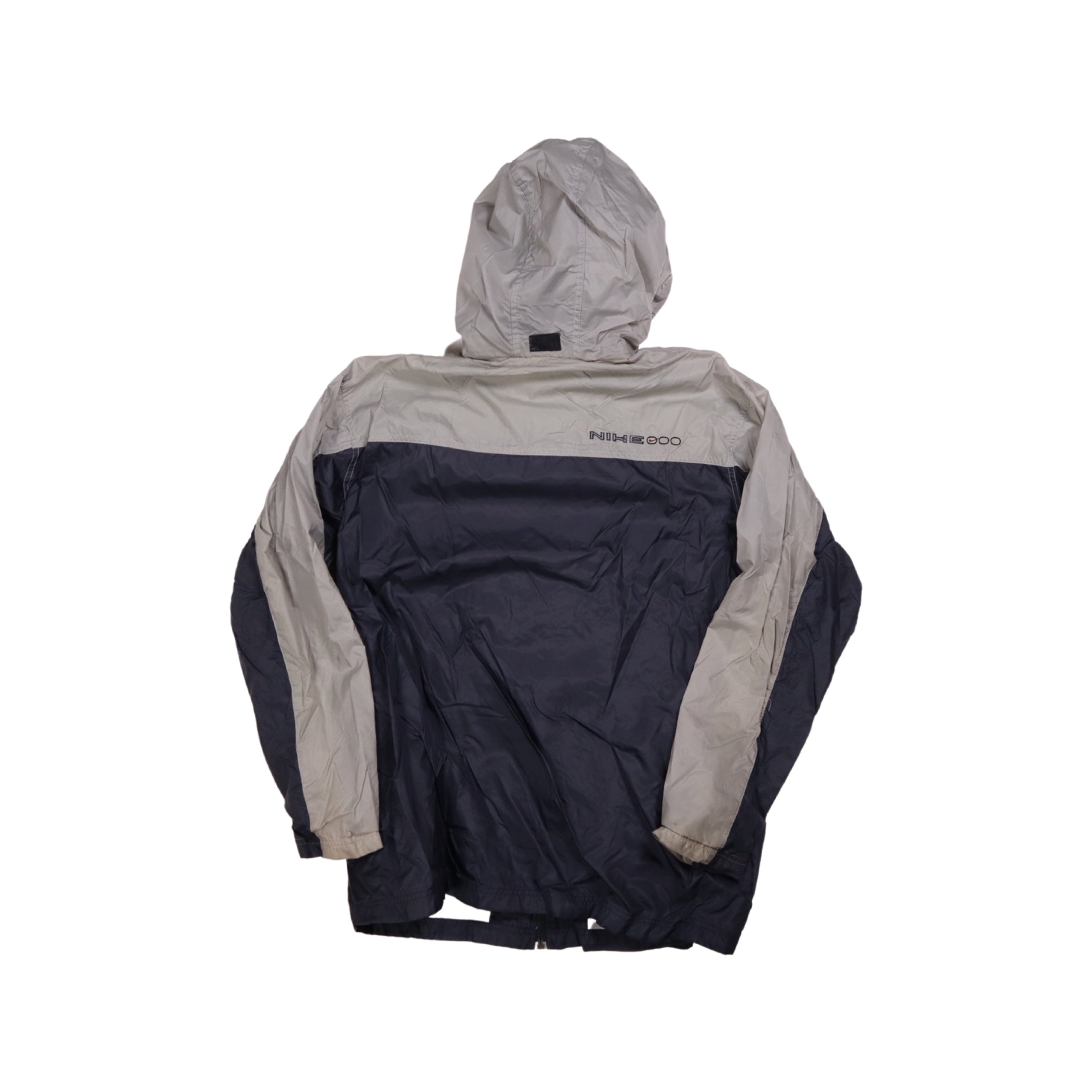 Gray Nike 00s Windbreaker Jacket (XL)