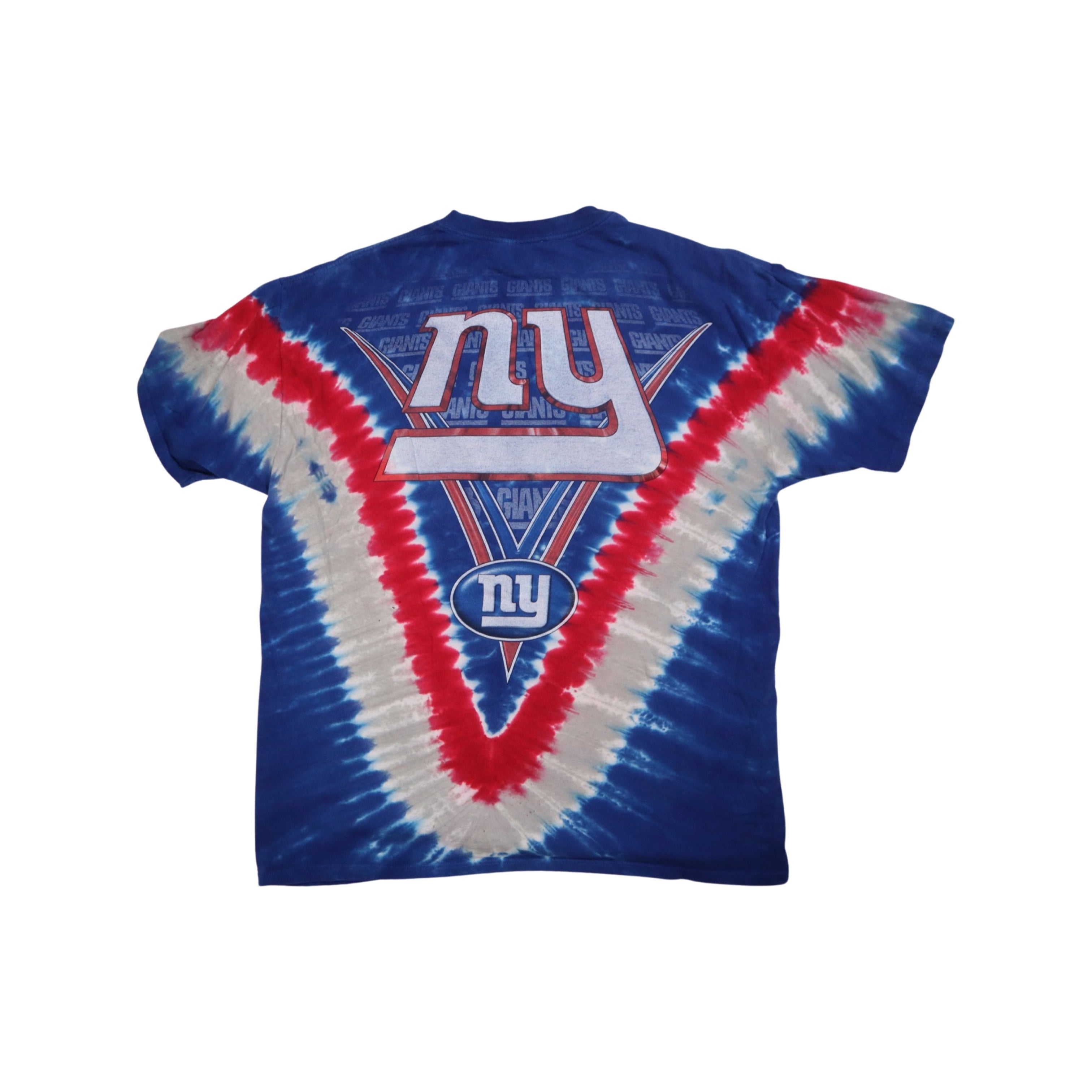New York Giants Tie-Dye 00s T-Shirt (XXL)