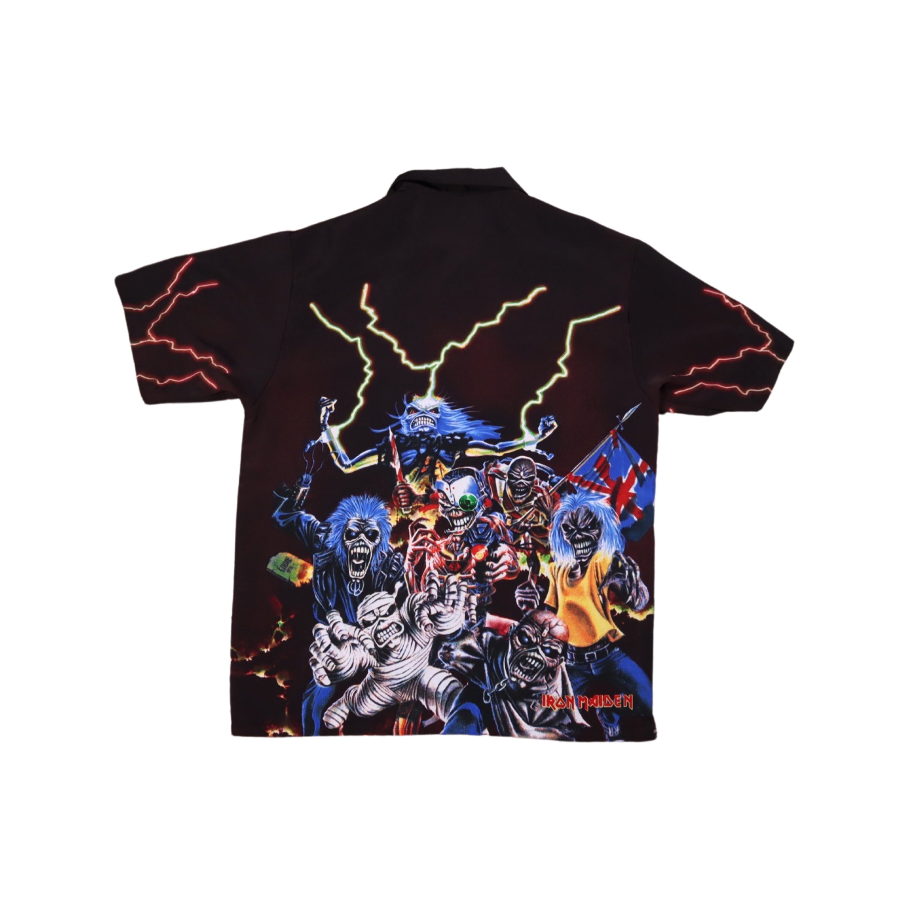 Iron Maiden 90s Button-Up T-Shirt Grail (XL)