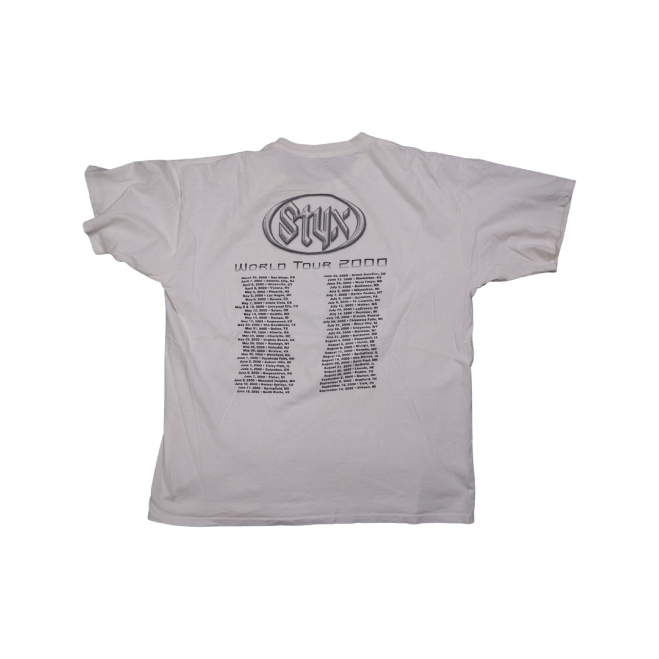 Styx 2000 World Tour T-Shirt Grail (XL)